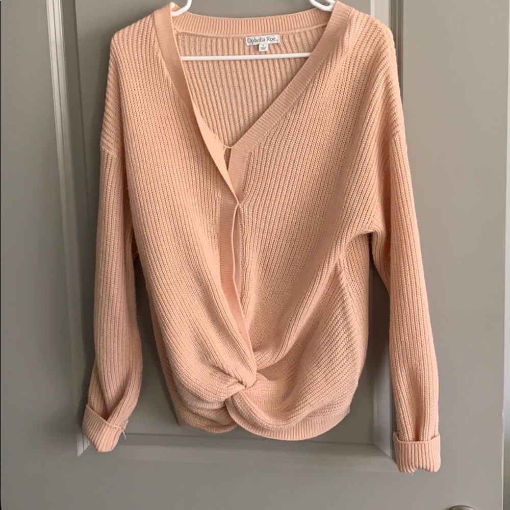 Blush sweater